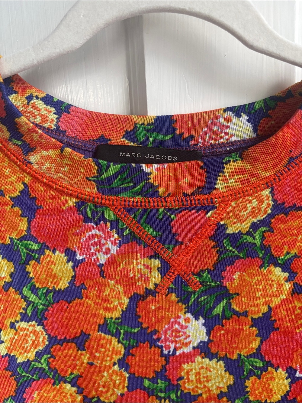 Marc Jacobs Multicolor Floral Crewneck Sweatshirt - Picture 2 of 4